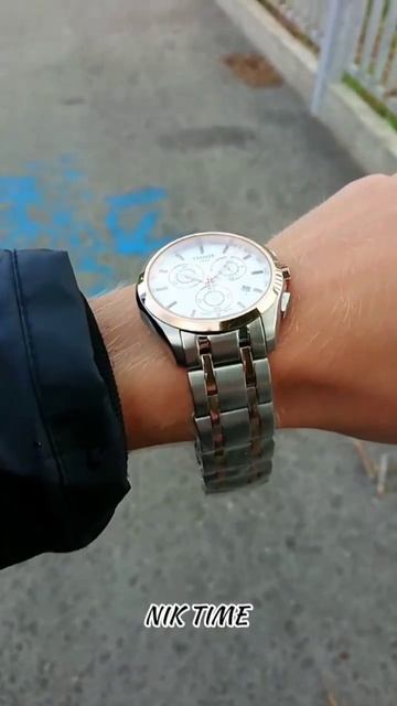 Часы Tissot Couturier кварцевые ⌚ смотреть онлайн