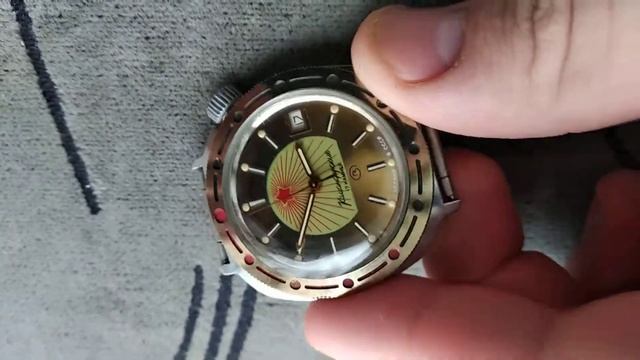 Collectible watch VOSTOK Rising Sun komandirskie 17 jewels/Hand watch WOSTOK East Border District смотреть онлайн