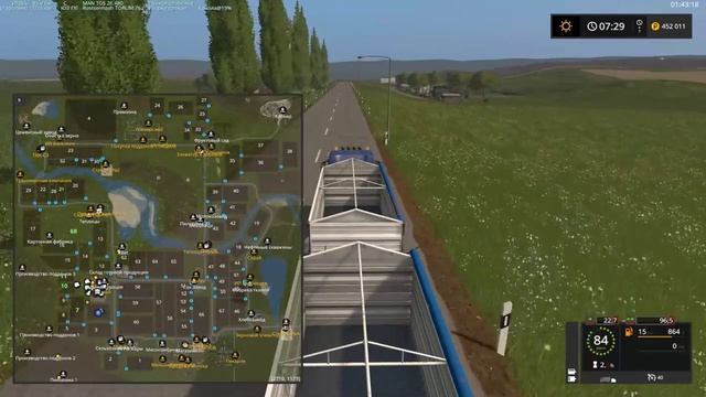 Farming Simulator 17. Современная Русская Ферма в наши дни. смотреть онлайн