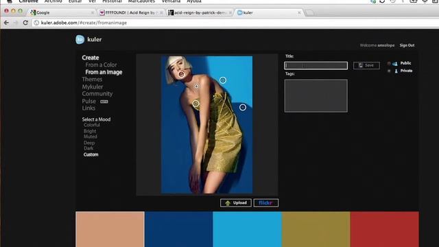 Selección de color Adobe Kuler смотреть онлайн