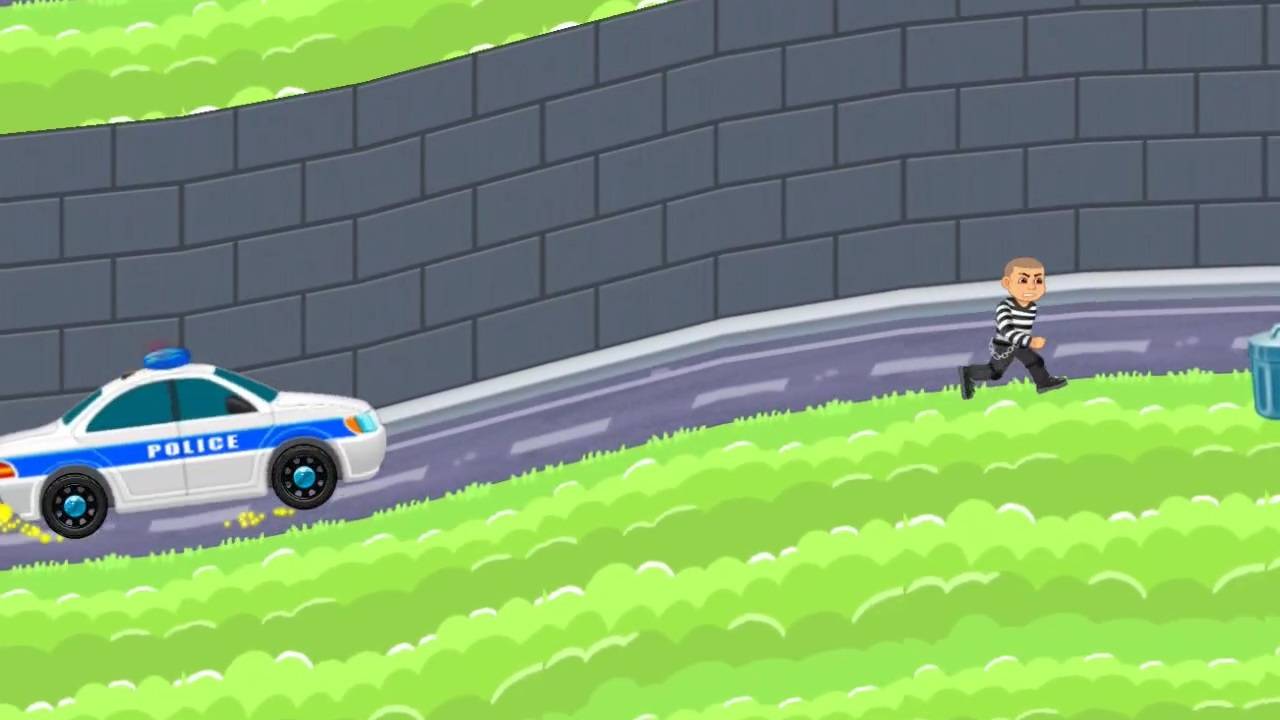 Давай поможем полицейской машине поймать всех преступников | Мультик для детей смотреть онлайн