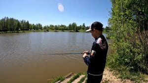 КАК НАУЧИТЬ ДЕТЕЙ ЛОВИТЬ РЫБУ !!!