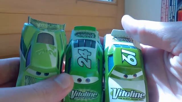Disney Cars Sponsor Development 7 - Vitoline (James Cleanair, Brick Yardley, Chase Racelott) смотреть онлайн
