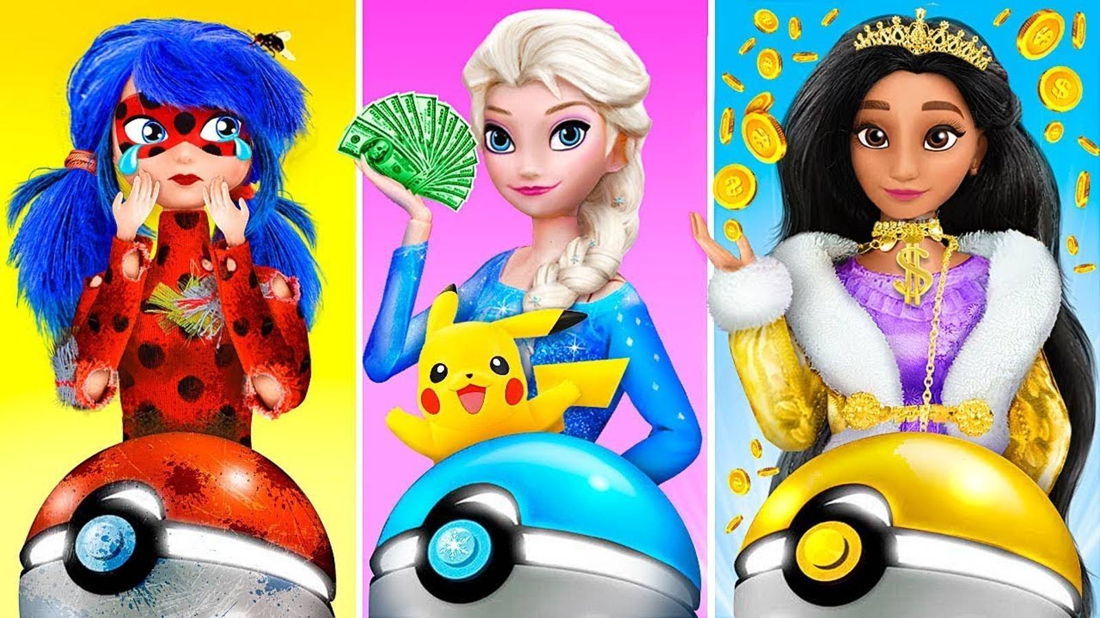 10 идей для старых кукол! смотреть онлайн