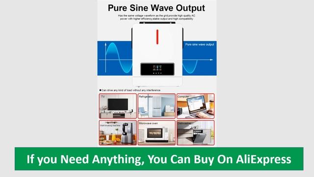 4200W 6200W Solar Hybrid Inverter смотреть онлайн