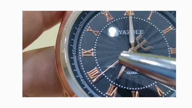 Yazole 336 - A very detailed dress watch смотреть онлайн