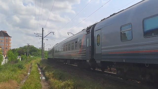 ЭП20-070 с поездом №91 Севастополь - Москва смотреть онлайн