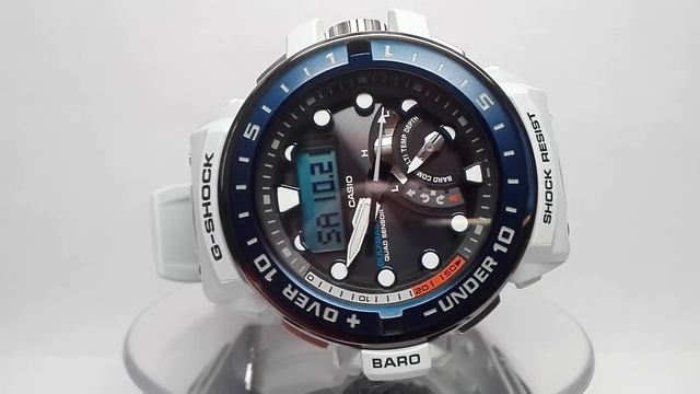 Casio G-Shock GWN-Q1000-7AER Gulfmaster Watch Video 2017