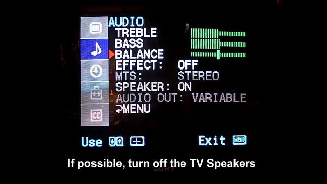 ZVOX AV100 Connection to Cable or DirecTV Receiver смотреть онлайн