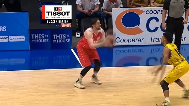 Tissot Buzzer Beater: Pablo Coro increases Chile's lead to 10pts before the half! смотреть онлайн