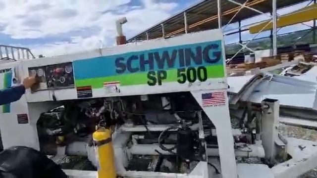 Bomba de Concreto Schwing SP500 смотреть онлайн