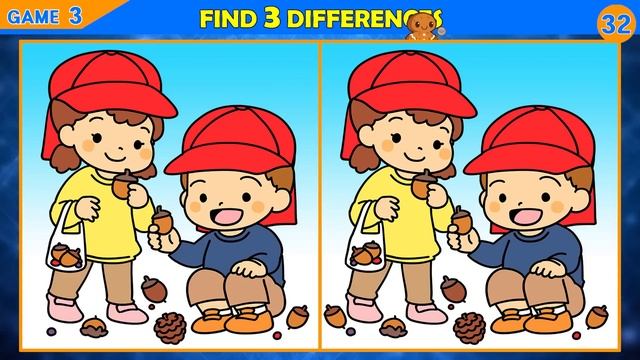 【Find the Difference】 Only Genius Can Spot The Difference! смотреть онлайн