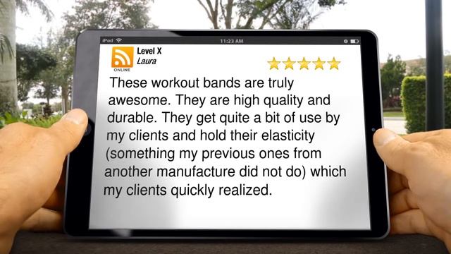 Level X Resistance Bands Set Gets Yet Another Superb Five Star Review Rating!!! смотреть онлайн