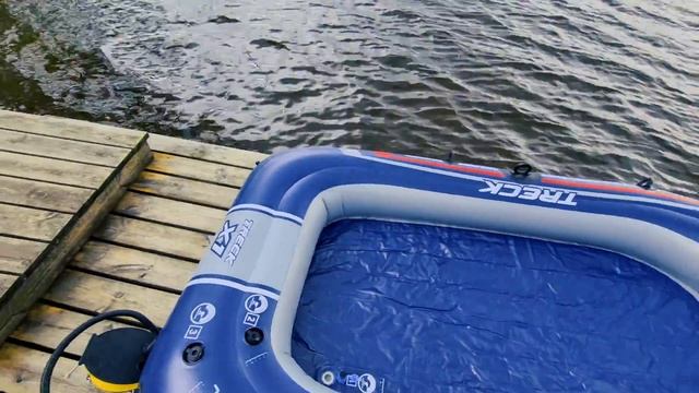 Treck X1 Vlog from Finland | It's aboat motiboational Vlog | Inflatable boat | ASMR смотреть онлайн