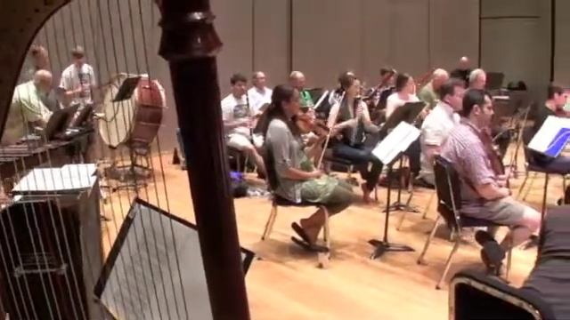 Sunflower Music Festival chamber orchestra rehearses for its second concert смотреть онлайн