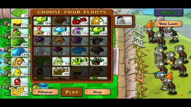 Plant VS. Zombies Free Last Stand | Gatling Pea, Kernel Pult : FULL HD 1080p 60hz \ Vanny KH смотреть онлайн