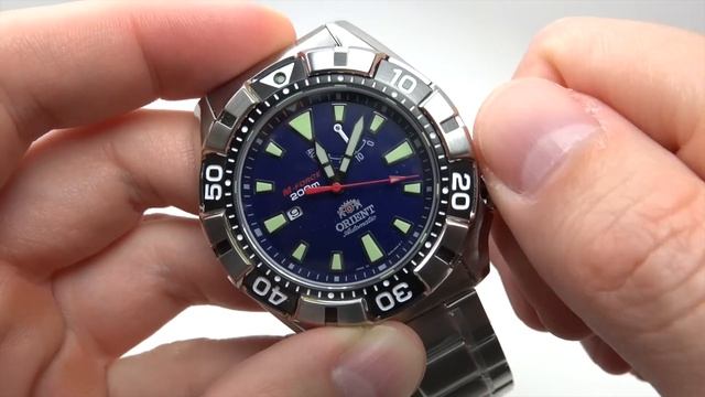 Orient M-Force Divers Men's Watch Review Model: SEL03001D0 смотреть онлайн