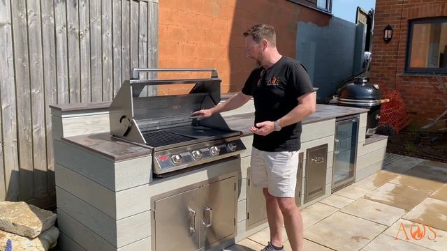 HOW TO SET UP AN OUTDOOR KITCHEN | ISLE OF WIGHT | BEEFEATER SIGNATURE 3000 BBQ | MONOLITH KAMADO смотреть онлайн