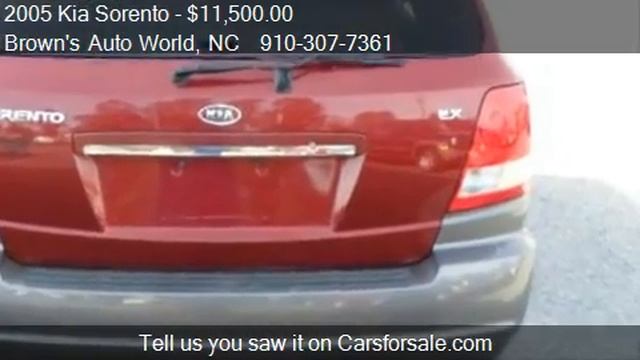 2005 Kia Sorento LX 4WD - for sale in Fayetteville, NC 28306 смотреть онлайн