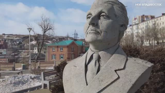 Владивосток от сквера Анны Щетининой до ЖК Алые паруса (14 февраля 2023). смотреть онлайн