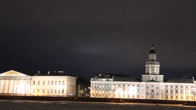 От Адмиралтейства зимняя панорама смотреть онлайн
