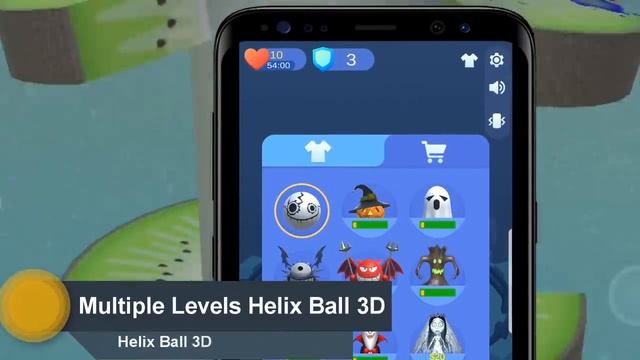 Helix Ball 3D смотреть онлайн