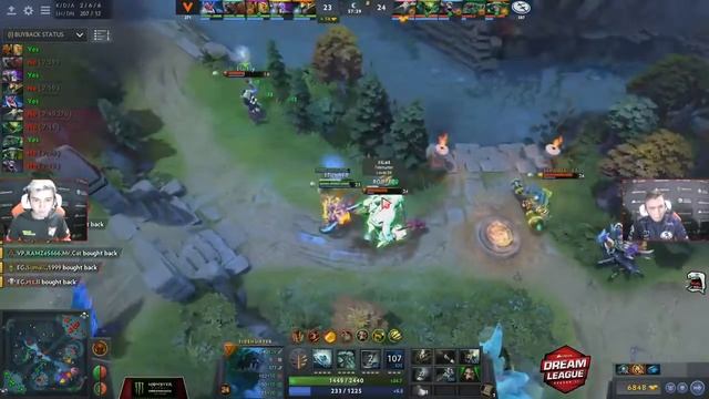 EPIC TEAMFIGHT VP vs EG The Stockholm Major смотреть онлайн