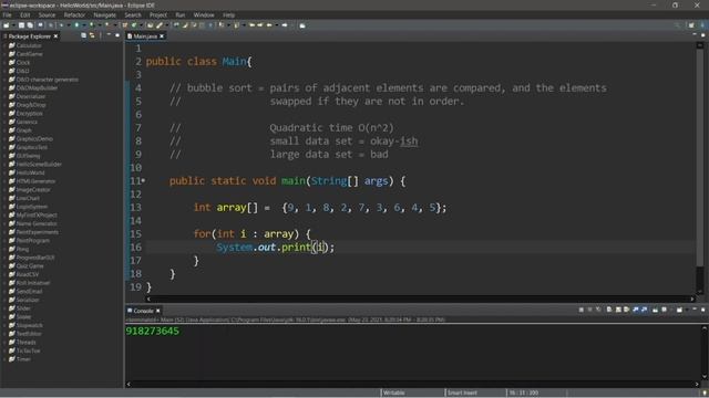 Сортировка Пузырьком за 7 минут // Bubble Sort in 7 minutes