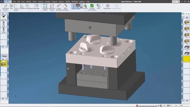 Additive and Hybrid Machining in GibbsCAM 14 смотреть онлайн