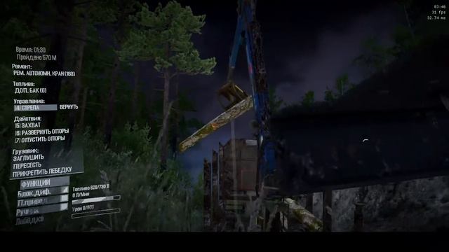 SpinTires MudRunner карта "ВАХ 4".СЕРИЯ 1А. смотреть онлайн