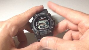 Casio G-Shock (GW-7900) | Adjust backlight duration time