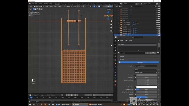 Castle Gate Animation BLENDER (part 2) смотреть онлайн
