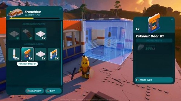 Lego Fortnite: Durr Burger Franchise Started