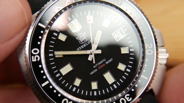 Steeldive SD1970 Seiko Willard Homage  I  The Best Dive Watch Under $100