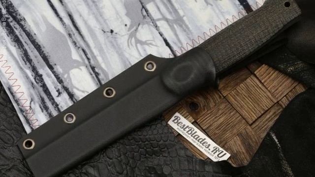 Туристический нож Owl Knife North F, сталь Bohler М390, рукоять олива G-10 смотреть онлайн