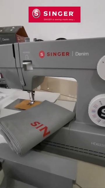 Singer HD6335M Denim Heavy Duty Sewing Machine смотреть онлайн