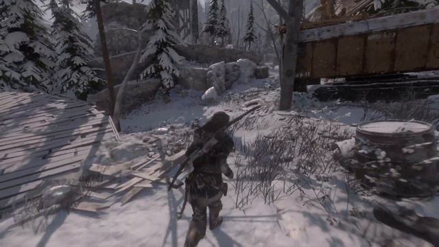 Rise of the Tomb Raider 15 часть Осмотр советской базы смотреть онлайн