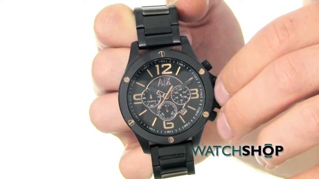 Armani Exchange Men's Wellworn Chronograph Watch (AX1513) смотреть онлайн
