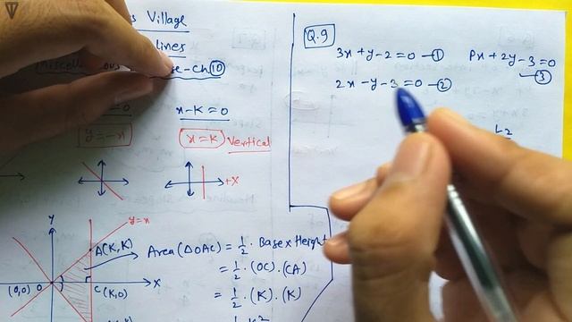 Miscellaneous Exercise Chapter 10 (Q8, Q9, Q10) Class 11 || Straight Lines Class 11 NCERT Solutions смотреть онлайн
