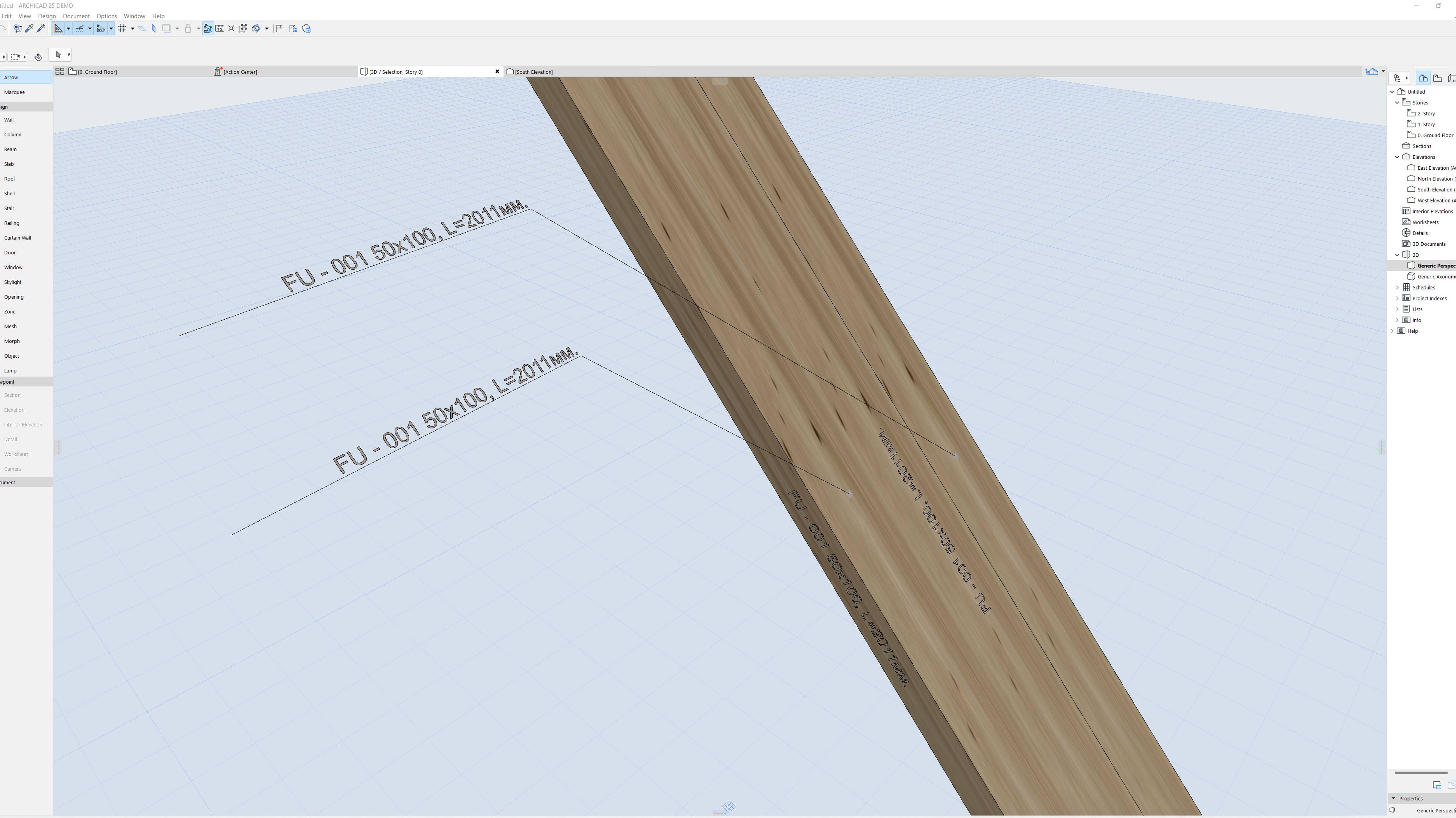 ArchiCAD/ Библиотека пиломатериалов(ГОСТ). Обновление