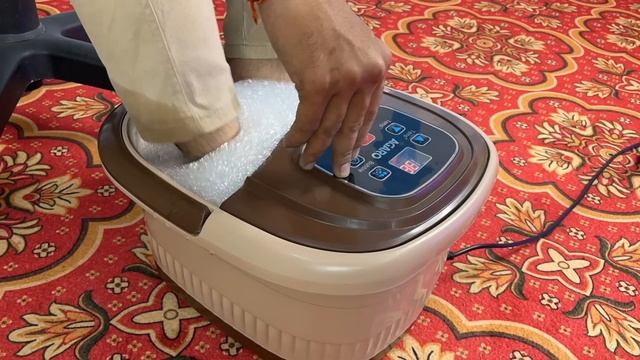 Foot Spa At Home In 2 Steps !! Agaro Manual Foot Spa And Callus Remover || How To Clean Foot смотреть онлайн