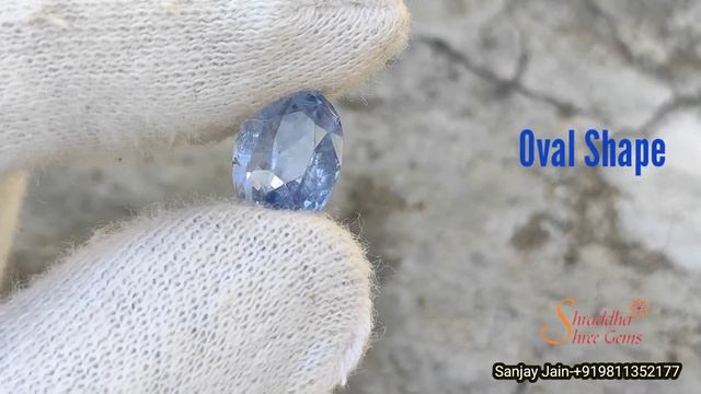6.06 Carat (6.50 Ratti) SRI LANKAN (Ceylon) Neelam Blue Sapphire Neelam 📱9811352177 смотреть онлайн