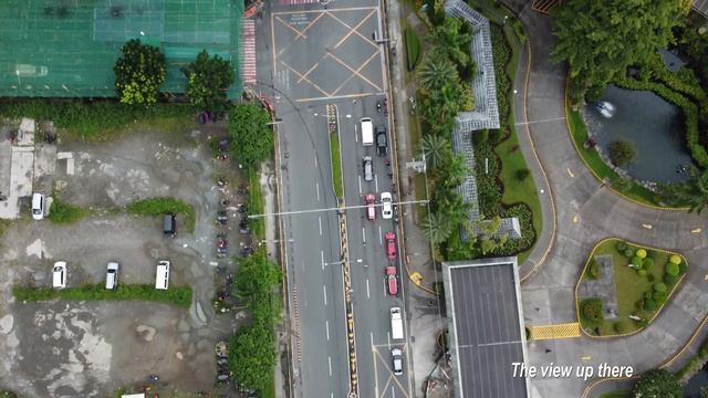 Aerial view of Ortigas CBD to Greenfield District смотреть онлайн
