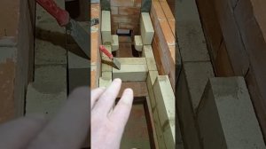 Простая отопительная печь 2,5х5,5 кирпичей. Футеровка топливника.
