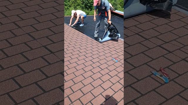 Монтаж рулонной черепицы ТЕХНОНИКОЛЬ смотреть онлайн