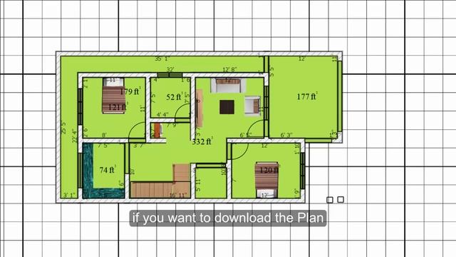 24 x 45 Small House design Plan-24x45 Ghar Ka Naksha-1080ft house plan II24 By 45 House-(7 x 13.5m) смотреть онлайн