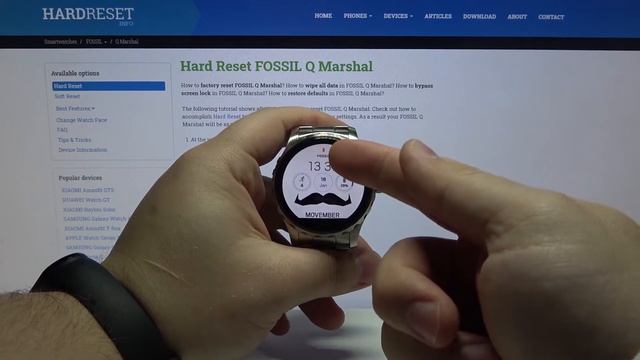 How to Enable Battery Saver on FOSSIL Q Marshal – Save Battery Life смотреть онлайн