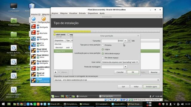 Remasterização 1 - Instalação Linux Mint смотреть онлайн