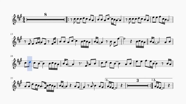 Roxette - Listen to your Heart. Minus for alto sax смотреть онлайн