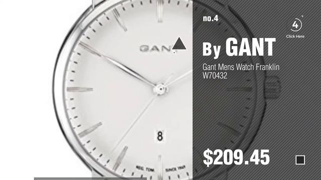 Top 10 Gant Men Watches [ Winter 2018 ]: Gant Mens Watch NASHVILLE Analog Casual Quartz Watch смотреть онлайн